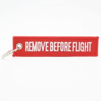 Mega Remove Before Flight Banner (cloth; in stoffa)