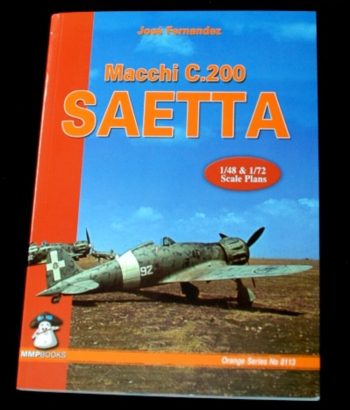 Orange Series n. 8113. Macchi C.200 Saetta 1/48 & 1/72 scale plans