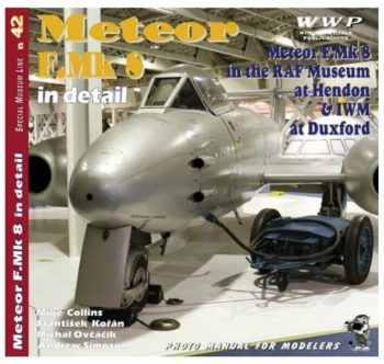 Special Museum Line n. 42 - Meteor F-Mk 8 in Detail. Meteor F.Mk 8 in the RAF Museum at Hendon 6 IWM at Duxford