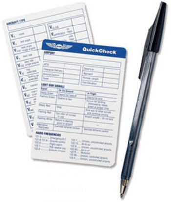 ASA QUICK CHECK CARDS