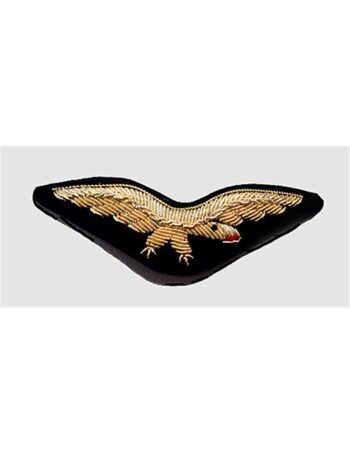 Aquila ricamata pilota civile (tessuto)