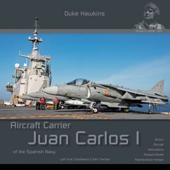 Ships in detail 001 - AIRCRAFT CARRIER JUAN CARLOS I OF THE SPANISH NAVY  ACTION-AIRCRAFT-HELICOPTERS-ASSAULT BOATS-MAINTENANCE HANGAR