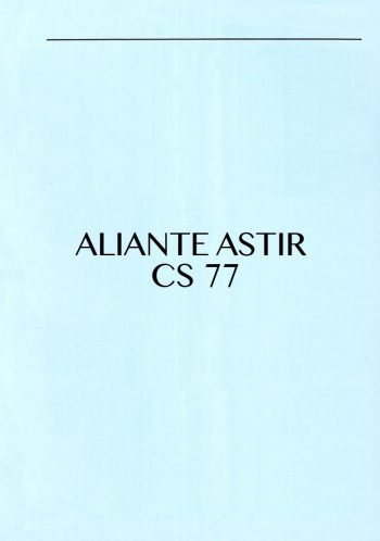 Aliante Astir CS 77