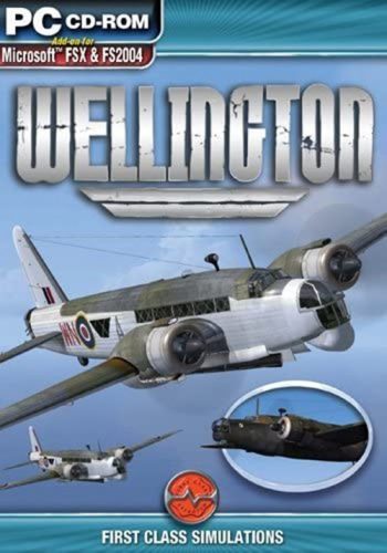 PC CD-ROM Wellington (Add-on for Microsoft FSX&FS2004) Simulator