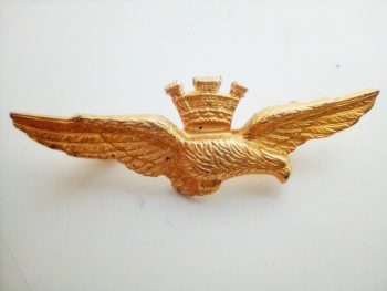 Spilla aquila da Pilota Militare