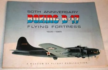 B-17 Flying fortress. 50th anniversary Boeing