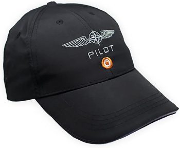 Pilot Caps Microfibre - Cappellino microfibra blu/nero