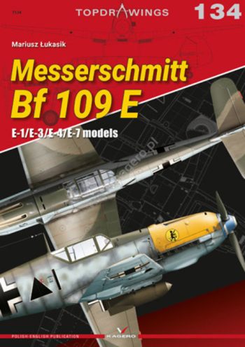 Top Drawings n. 134 - Messerschmitt Bf 109 E E-1/E-3/E-4/E-7 models