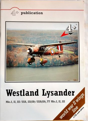 Westland Lysander Mks.I, II, III/IIIA, III(SD), TT Mks.I, II, III 1:72 scale