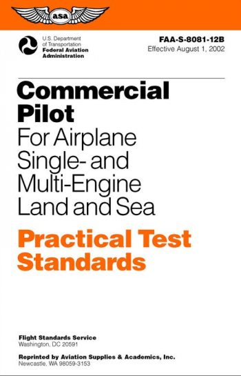 Commercial Pilot. Practical test standards