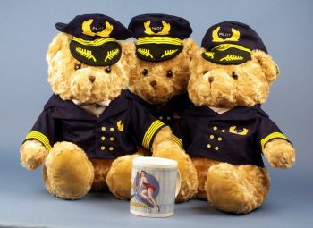 Orsetto Peluche pilota cm 45