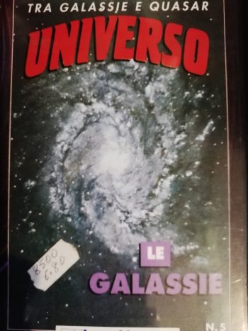Tra galassie e quasar n.5-Universo: le galassie-vhs videocassetta