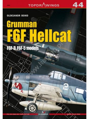 TOP DRAWINGS N. 44 - GRUMMAN F6F HELLCAT F6F-3, F6F-5 MODELS
