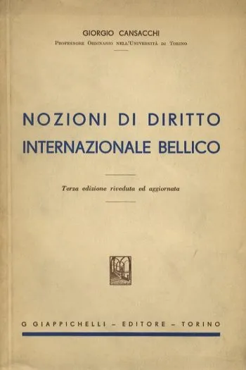 Nozioni di diritto internazionale bellico