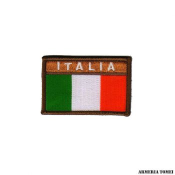 Toppa con velcro Italia Kaky