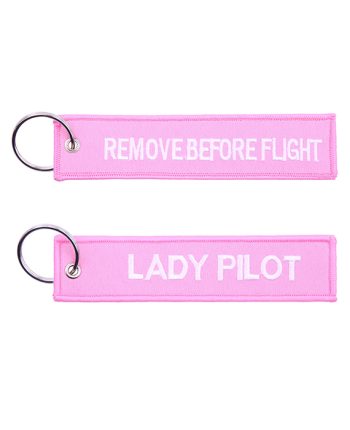 Portachiavi “Remove before flight” Lady Pilot