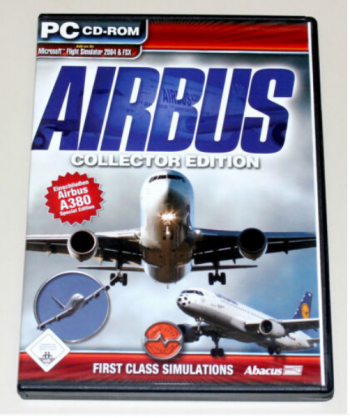 PC CD ROM Airbus Collector Edition (add on FSX and FS2004)