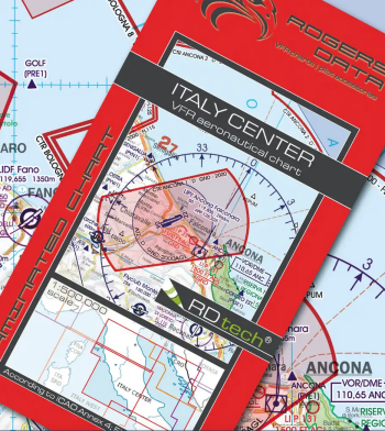 Carte VFR 1:500.000 ITALIA Rogers Data 2025