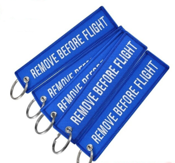 Portachiavi "Remove before flight"
