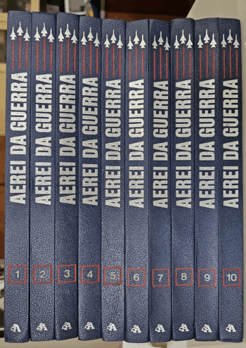 Enciclopedia De Agostini Vintage - Aerei da guerra 10 volumi