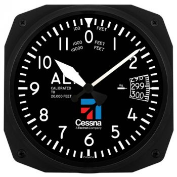 Cessna Altimeter style wall clock. Orologio da parete