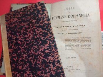 Opere di Tommaso Campanella. Scelte ordinate ed annotate da Alessandro D'Ancona