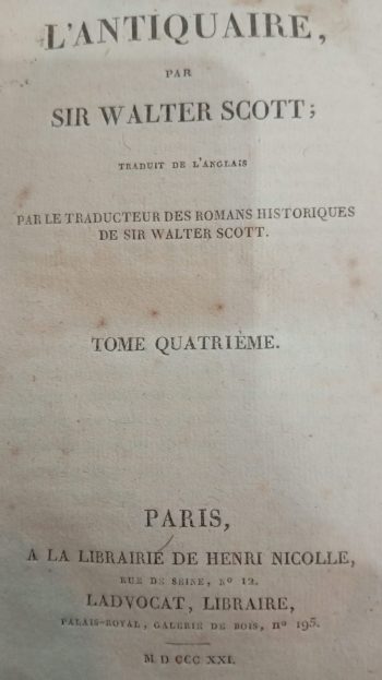 L'antiquarie