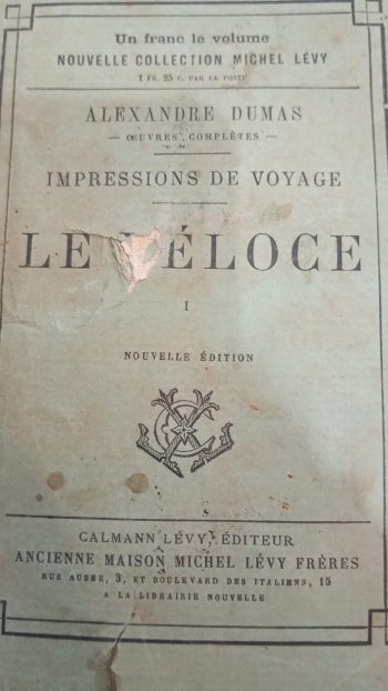 Impressions de voyage. Le Véloce I