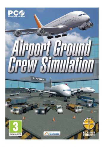 PC CD ROM Airport Ground Crew Simulation