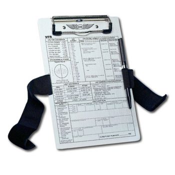 VFR Aluminium Metallo Cosciale tavoletta Kneeboard