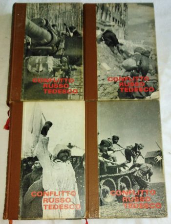 Conflitto Russo Tedesco (II Guerra Mondiale) 4 volumi