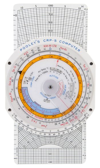 CRP-5W Flight Computer with Windarm Pooleys