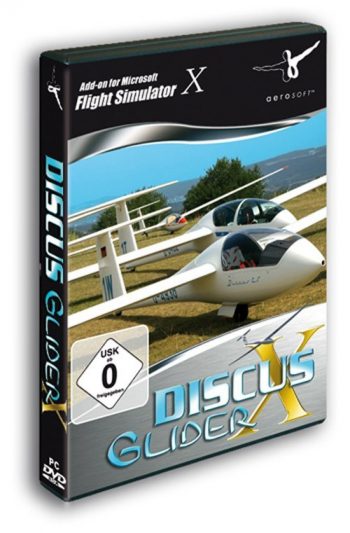 PC CD ROM. Discus Glider X (Confezione aperta) Simulator