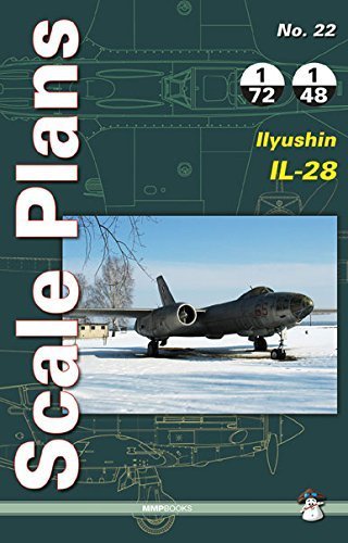 Scale Plans n. 22 Ilyushin IL-28 1/72 1/48