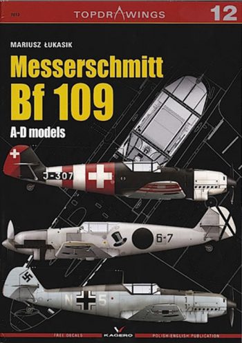 Kagero Top Drawings n. 12 - Messerschmitt Bf 109 A-D models