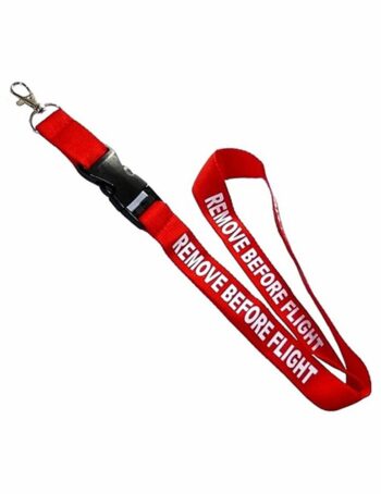 Remove before flight laynard