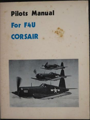 Pilot's manual F4U Corsair