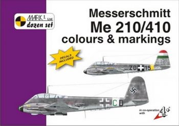 Dozen Set 1:72 Messerschmitt Me 210/410 Colours & Markimgs