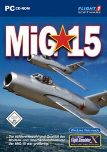 PC CD ROM- Mig 15 (for FSX&FS2004) Simulator