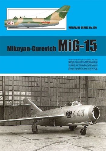 Warpaint series n. 120 - Mikoyan-Gurevich MIG-15
