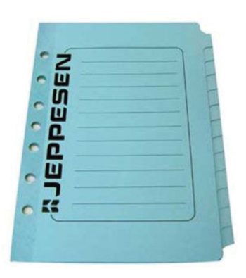 Jeppesen - Multi tabs, all purpose tab set for Jeppesen Binders (set of 13)