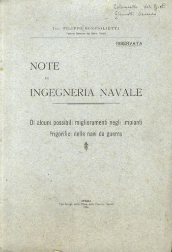 Note di ingegneria navale. Fascicolo LXVIII