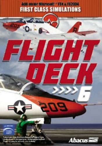 PC DVD ROM Flight Deck 6 Simulator
