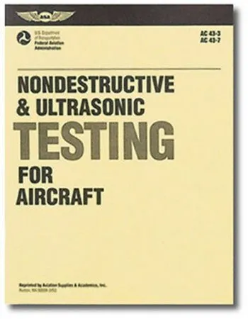 Nondestructive & ultrasonic testing for aircraft