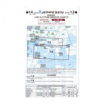 Carte per radionavigazione. Carte per il volo a bassa quota IFR E(LO)