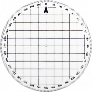 PP-3 Round Protractor - Goniometro