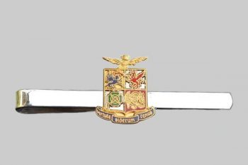 Fermacravatta Araldico Aeronautica Militare argentato (tie bars)